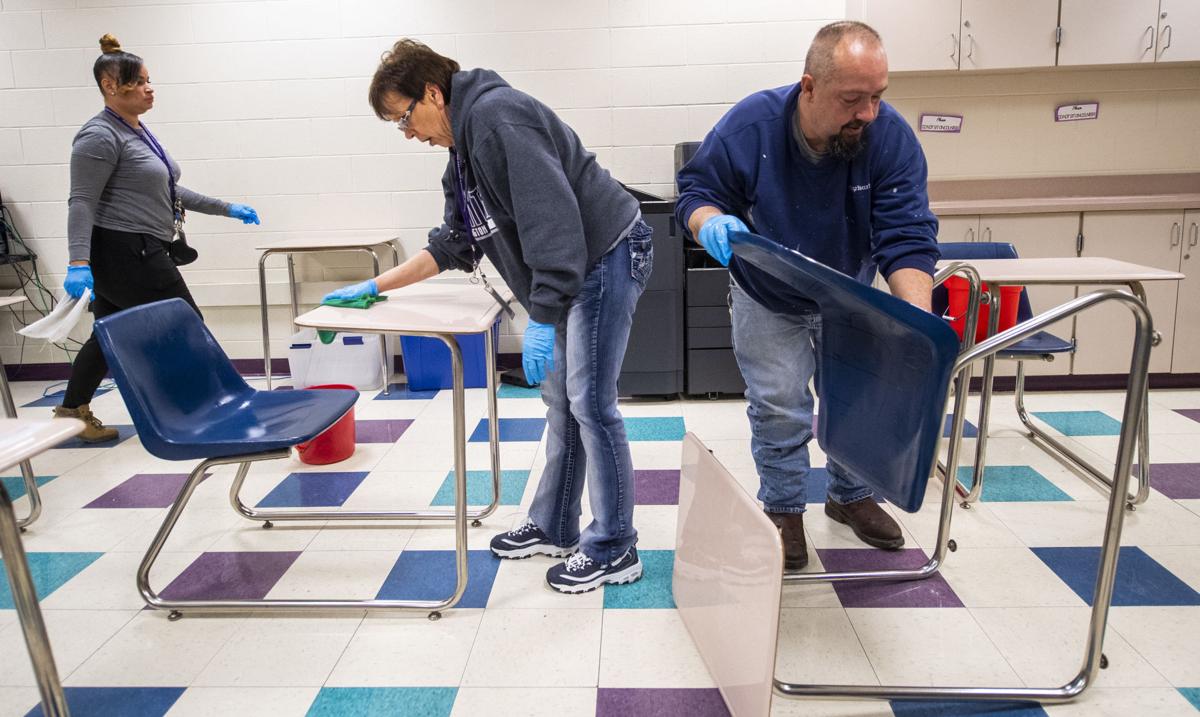 School cleaning